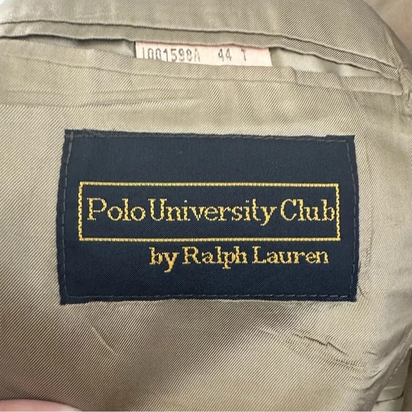 Polo University Club Wool and Alpaca Blazer Jacket - Picture 6 of 7